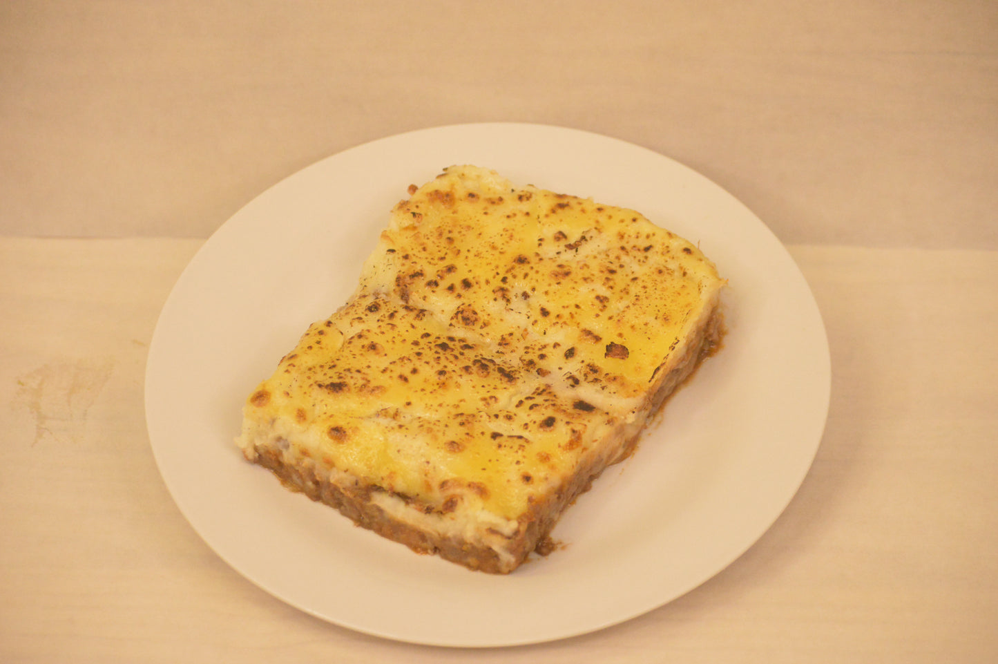 Beef shepherd's pie South American style