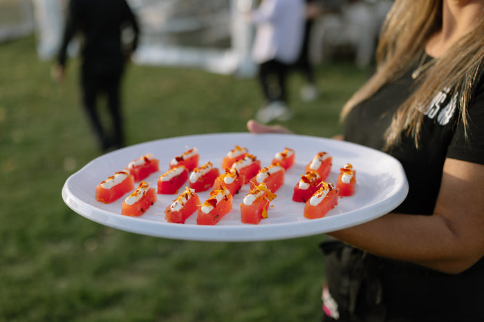 Asado catering setup