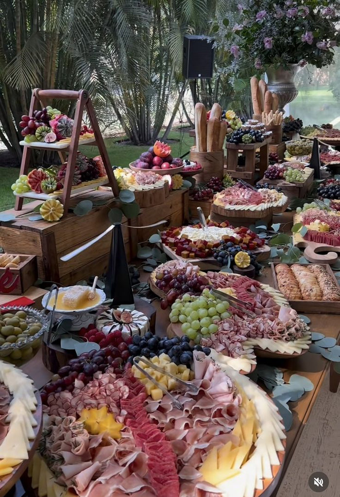 Asado catering setup