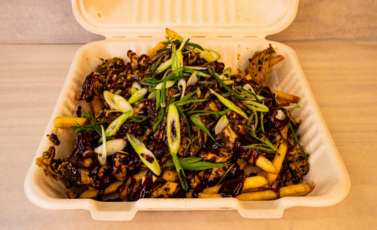 Pork loaded fries