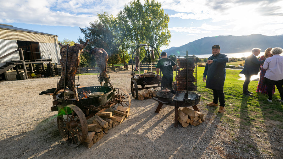 Asado by the lake